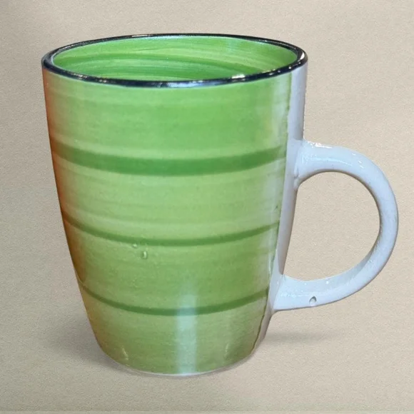 Y2K Artsy Colorful Gibson Home Stoneware Mug Set of 4 – Cozy Kitchen‎ Decor - Picture 6 of 10